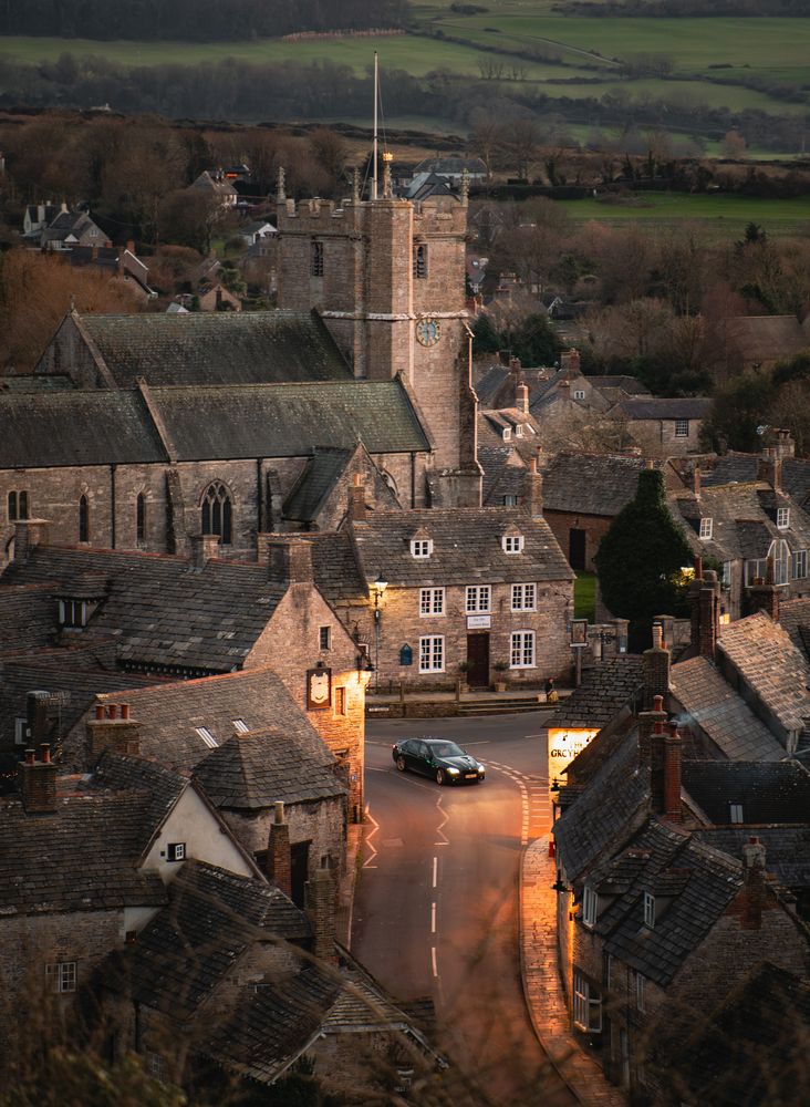 Corfe village.