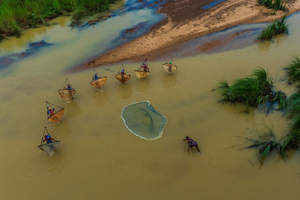 Fishing in Rural India