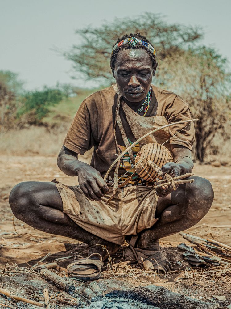Culture in his hands, history in his soul.