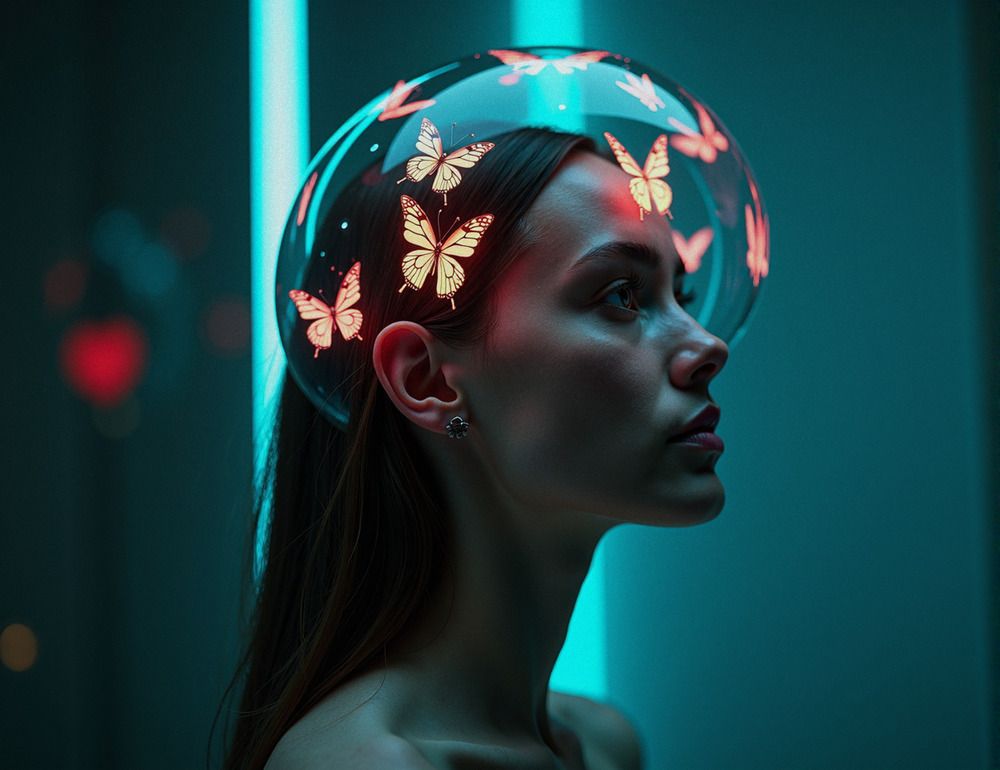 Butterflies in my head