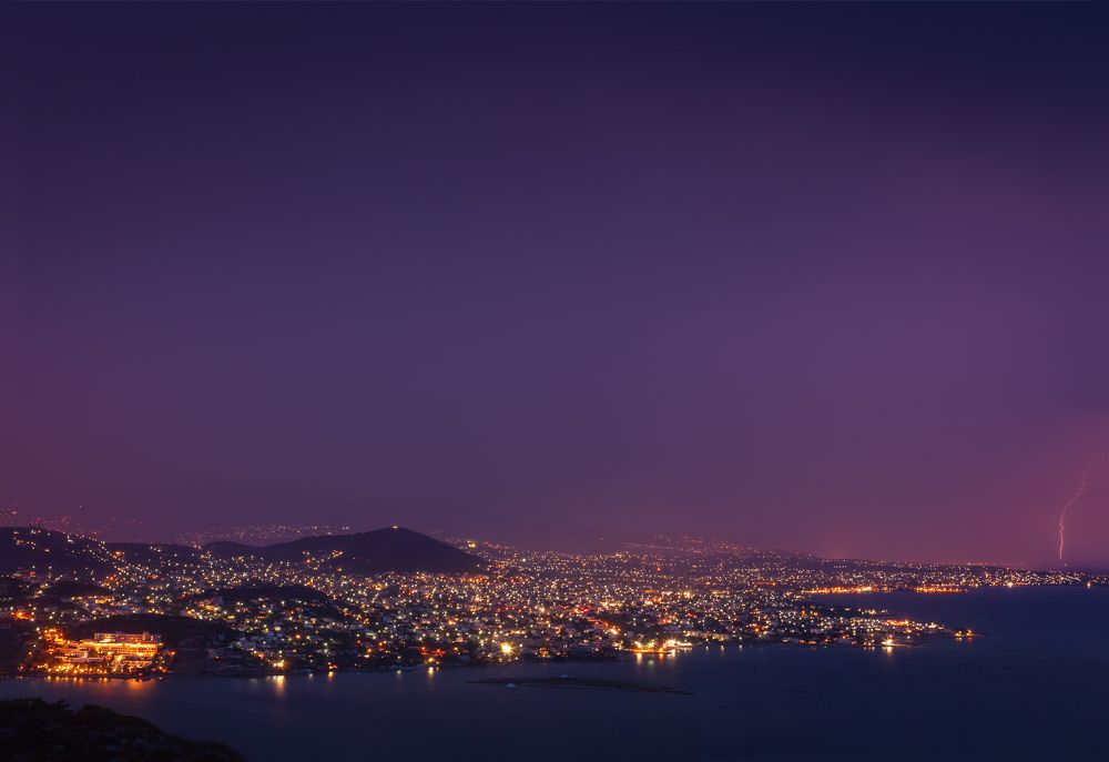 Огни ночного города