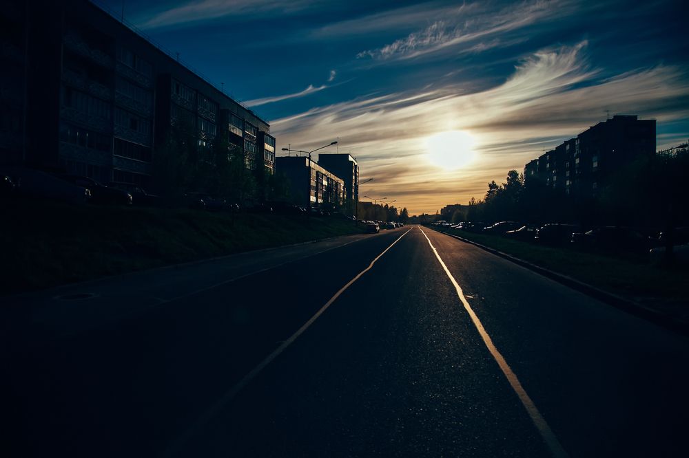 дорога в белую ночь