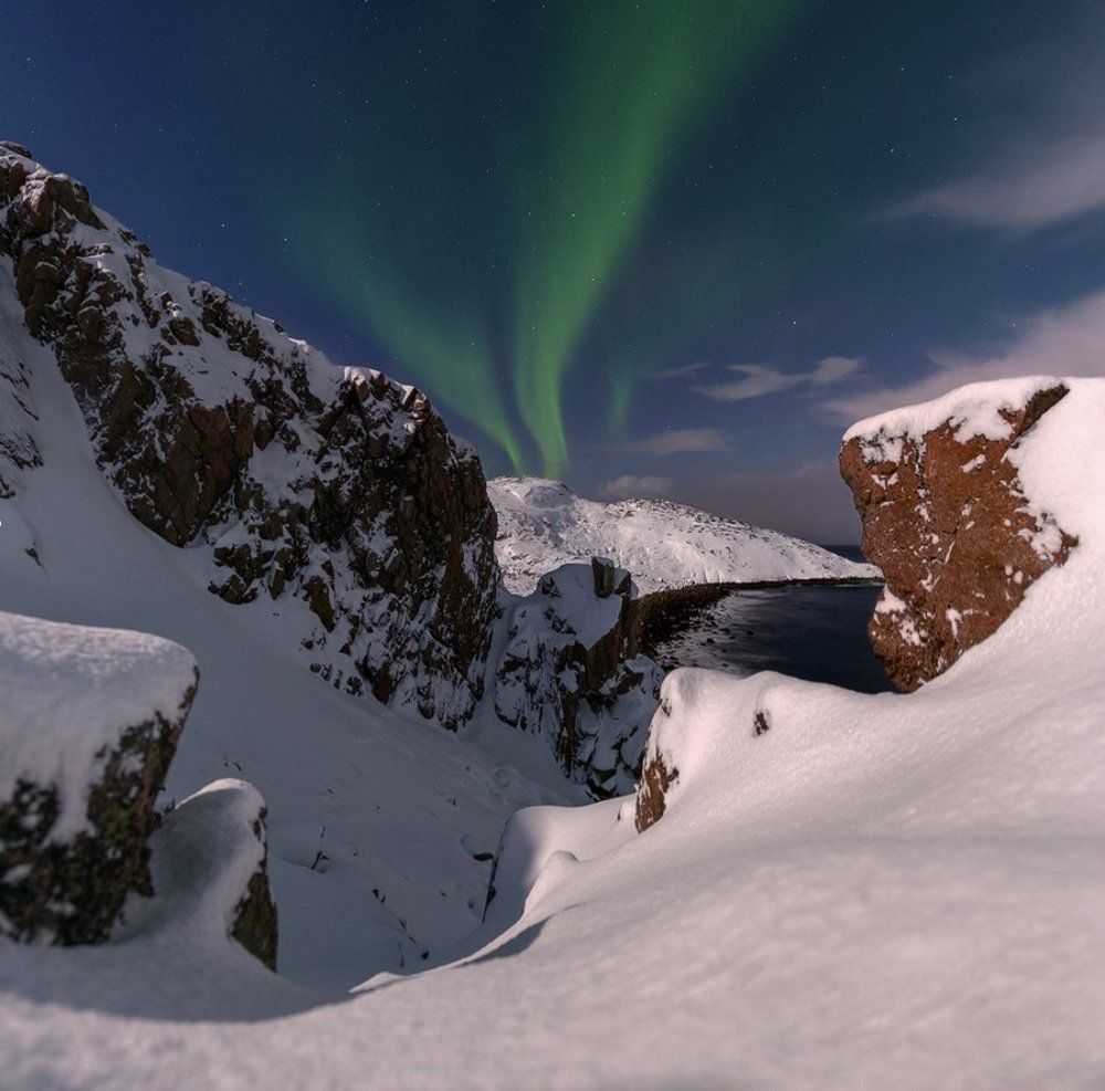 Лунной ночью...