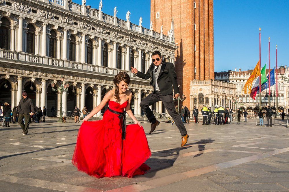 Опа Гангам Стайл в Венеции