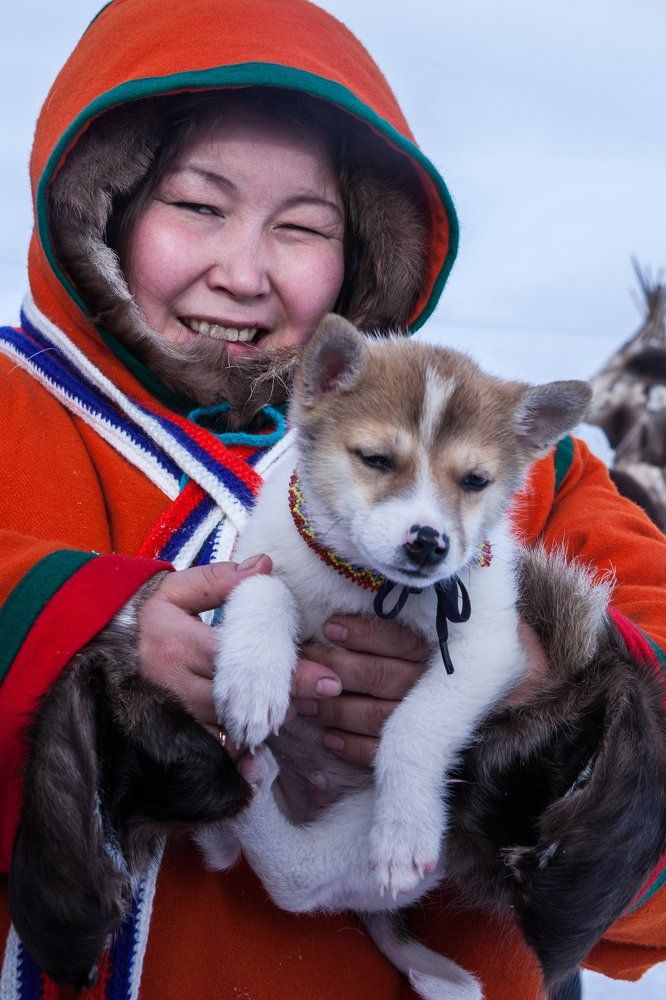 Ненка и щенок