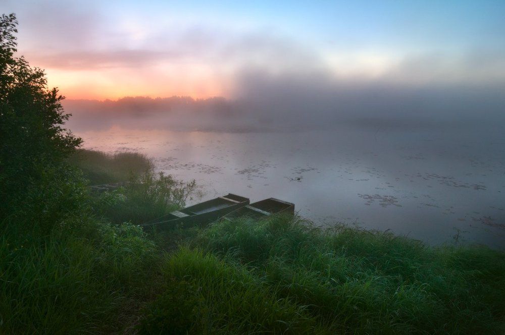 В тумане белой ночи