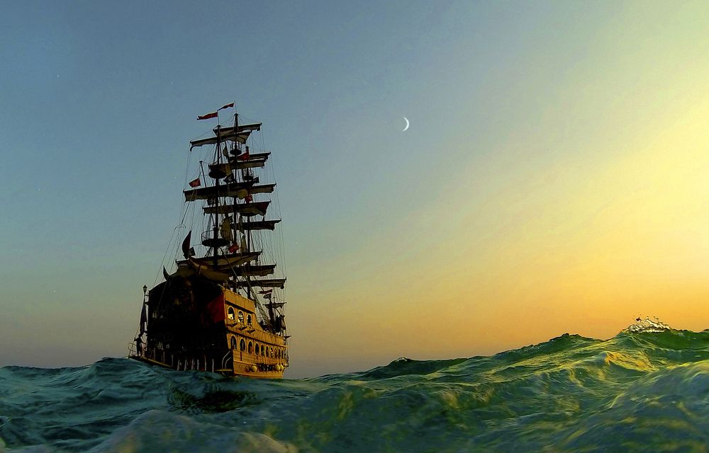 Изумрудный закат