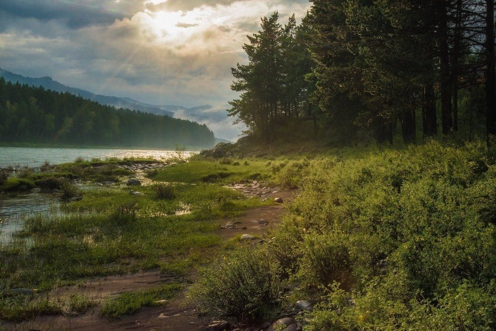 Вечер у реки