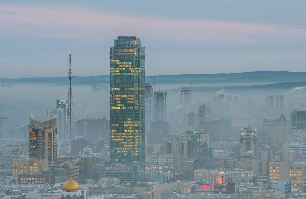 Смог над городом