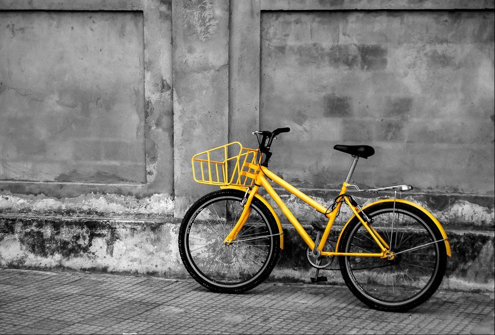 Bicicleta Amarela / Yellow Bike