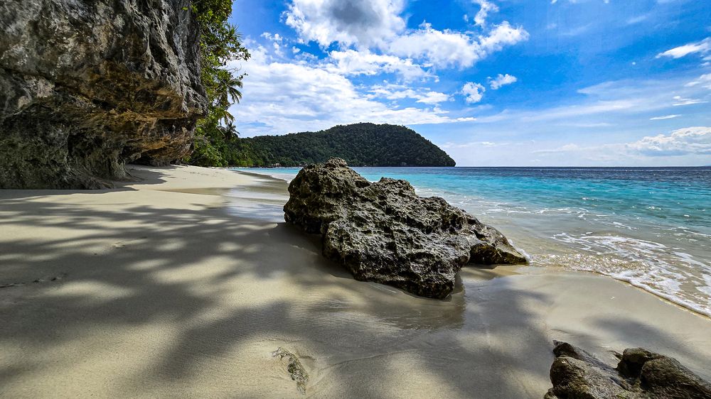 Shore view Kri Island Raja Ampat