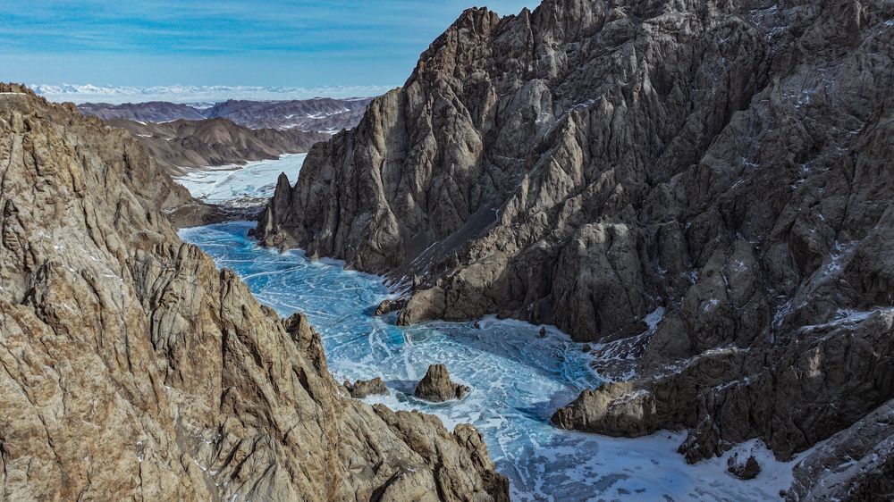 Высокогорное озеро Кел-Суу, 3500м