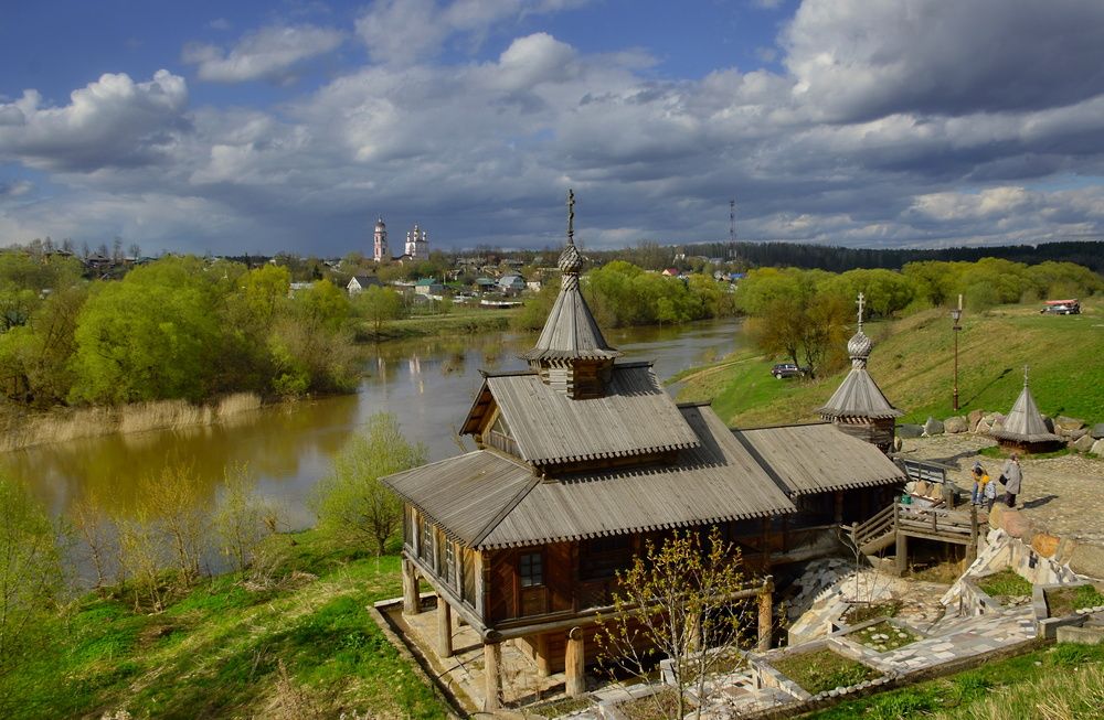 Апрель в Боровске
