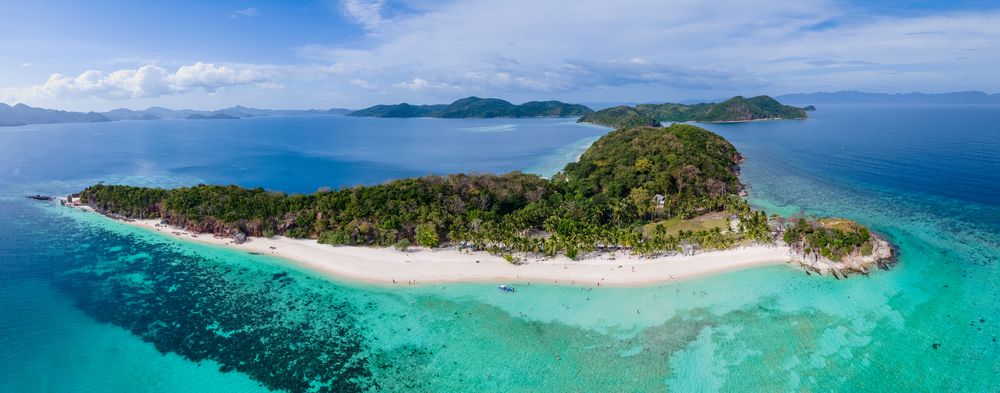 Peaceful philippines islands