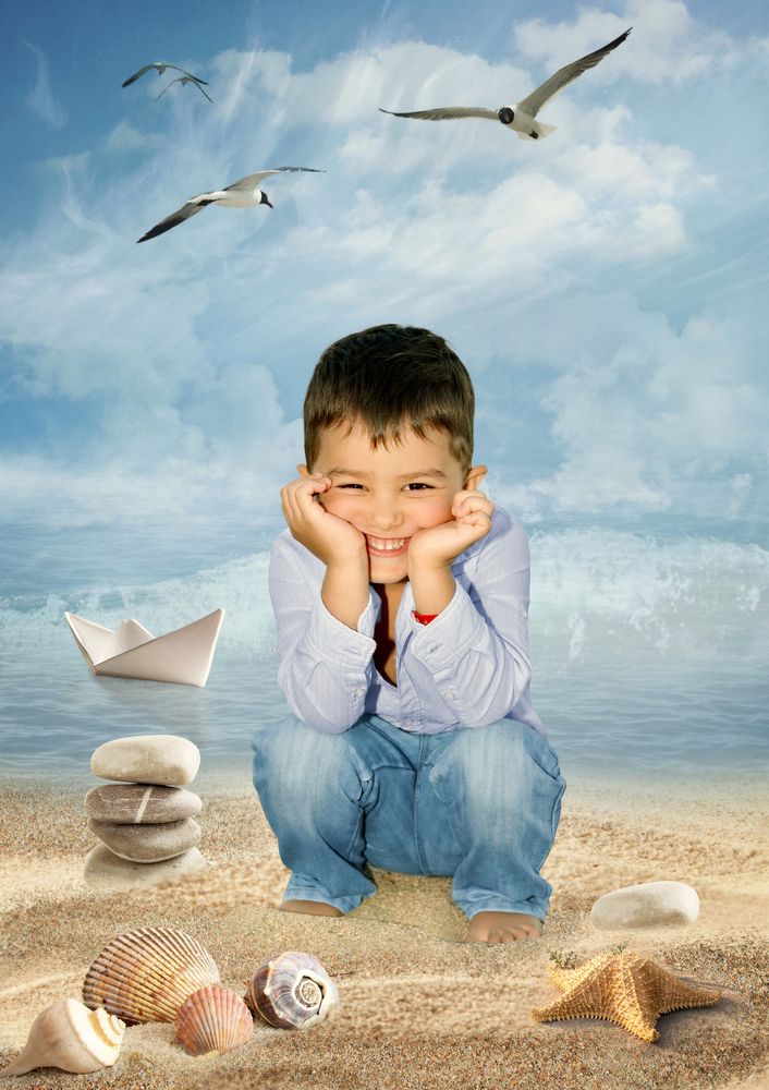 Весёлый малыш