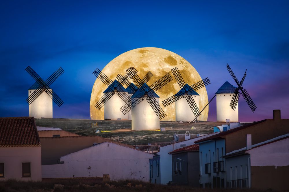 Giants of the Moon – The Windmills of La Mancha
