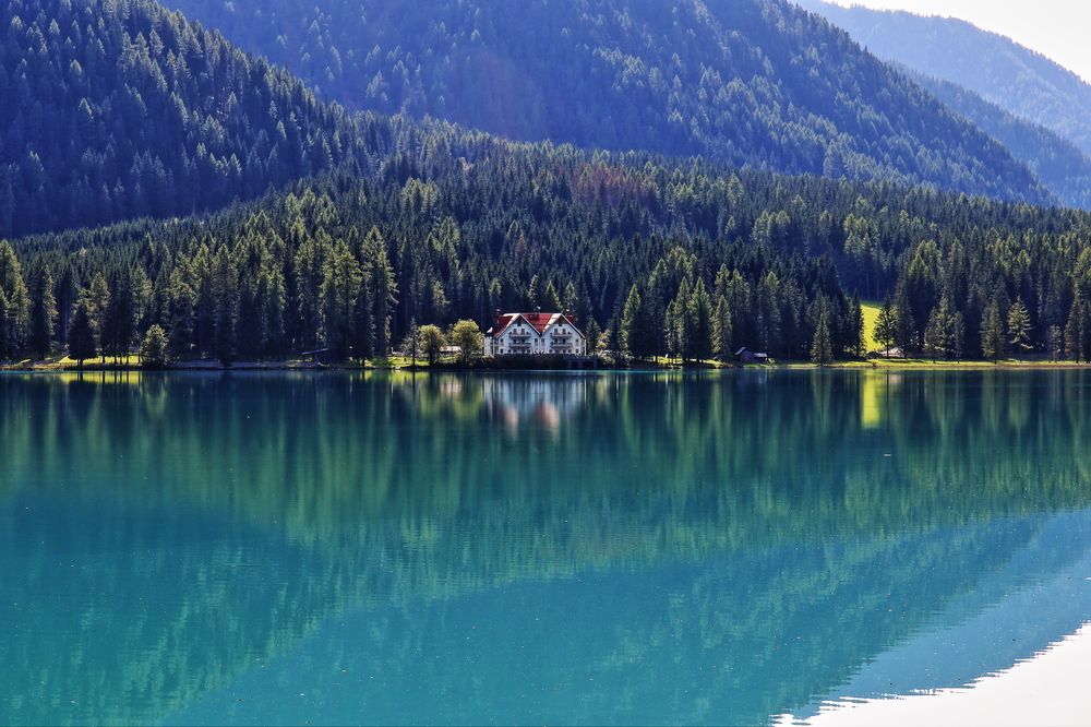 Озеро Антерсельва Северная Италия