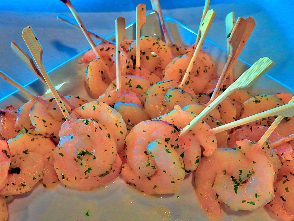 Prawn skewer