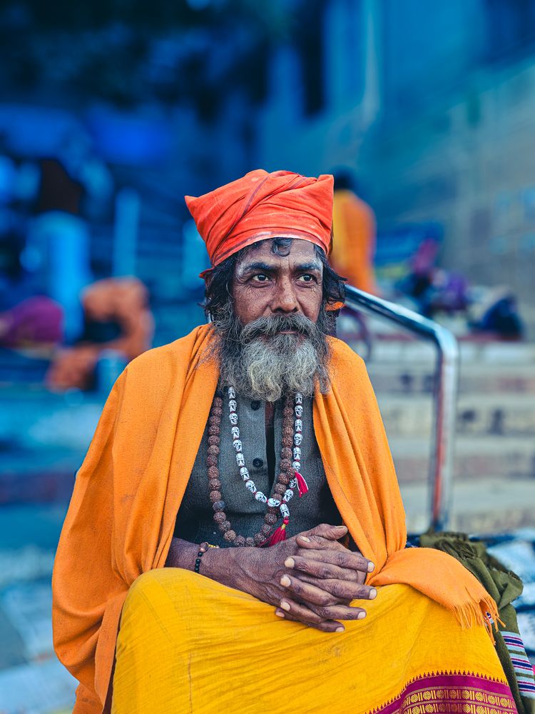 Keeper of Ancient Wisdom: A Glimpse into Spiritual Serenity