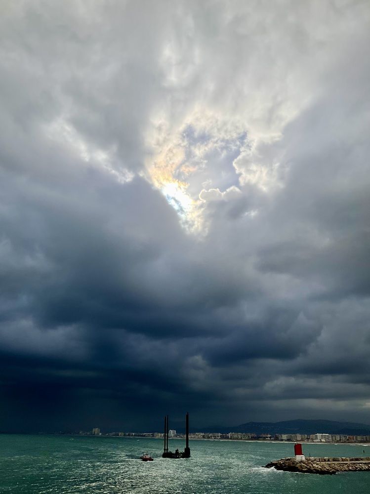 Storm approaching