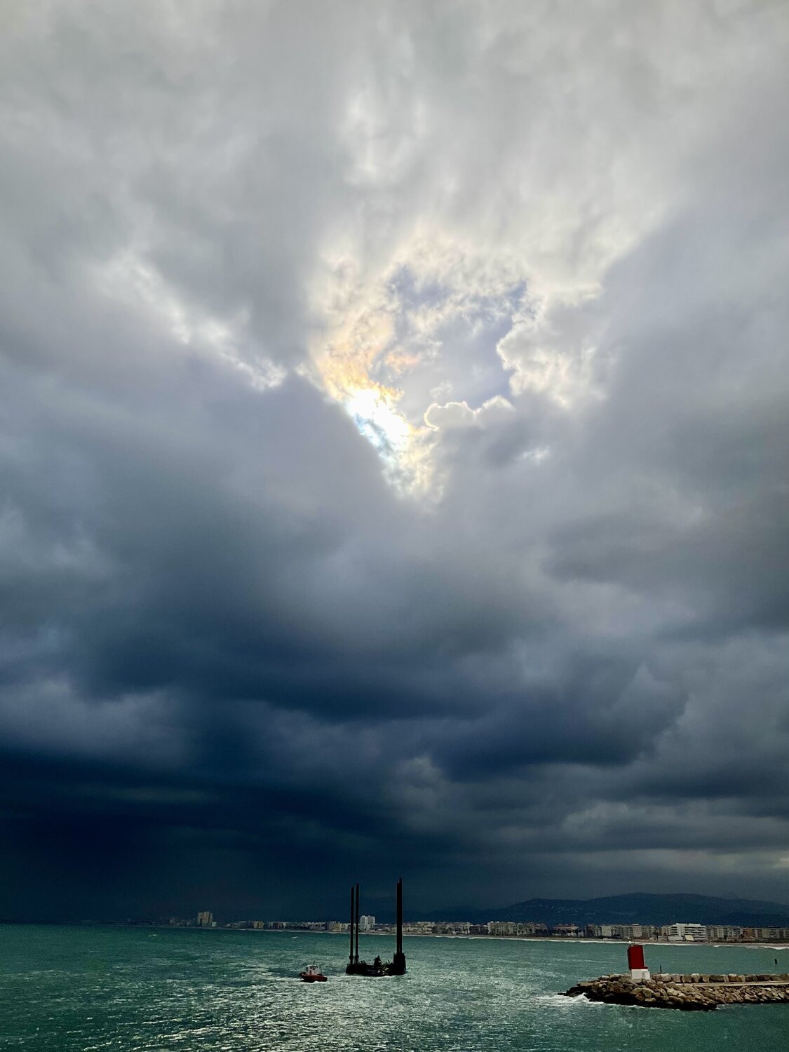 Storm approaching