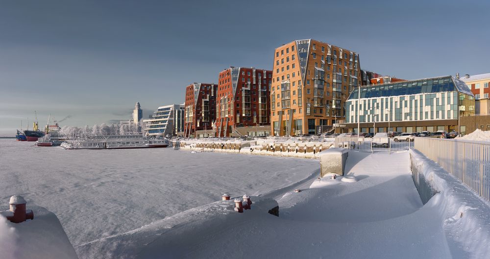 В Архангельске хорошая погода