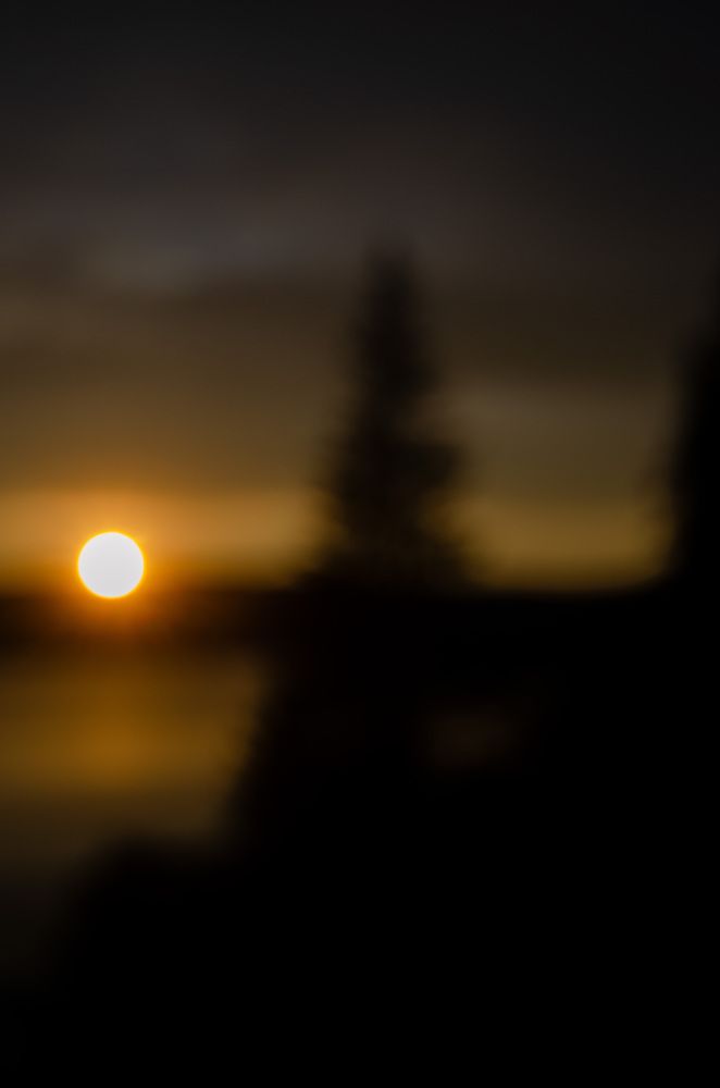 Закат на реке Нязя