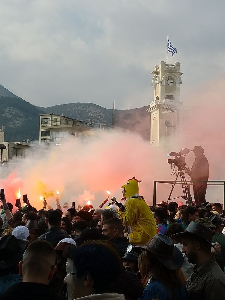 The vivid Xanthi carnival