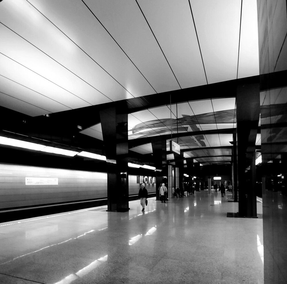 Станция метро ЦСКА.