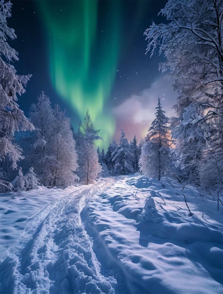 Зимняя сказка севера