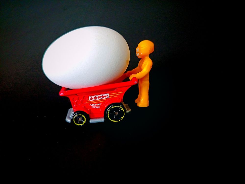 Продавец яиц