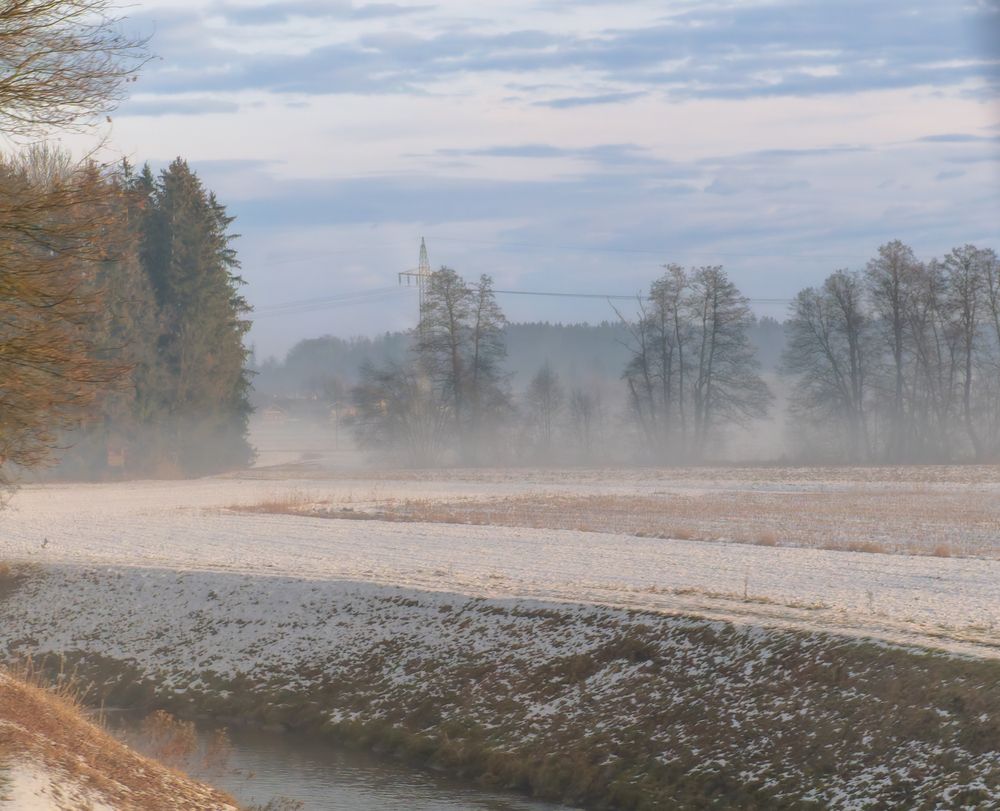 NEBBIA AL MATTINO