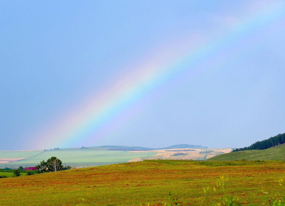 Необычная радуга