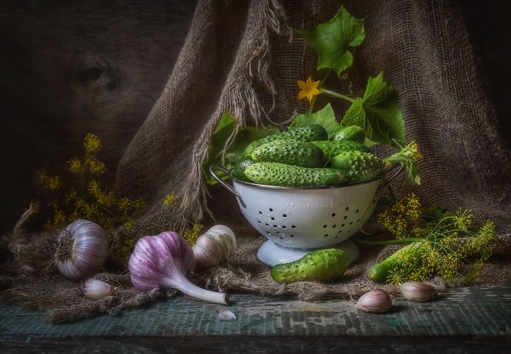 Деревенские огурчики