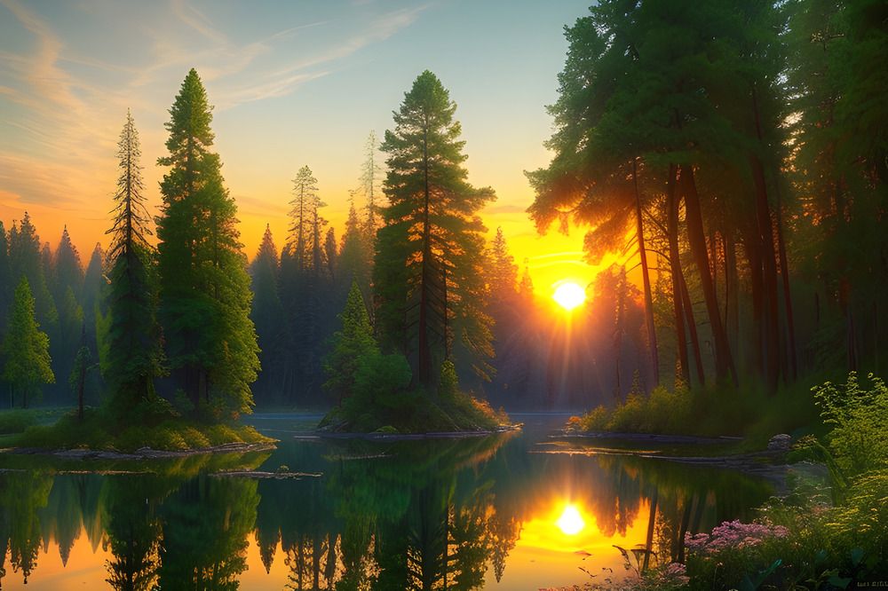 вечерний свет