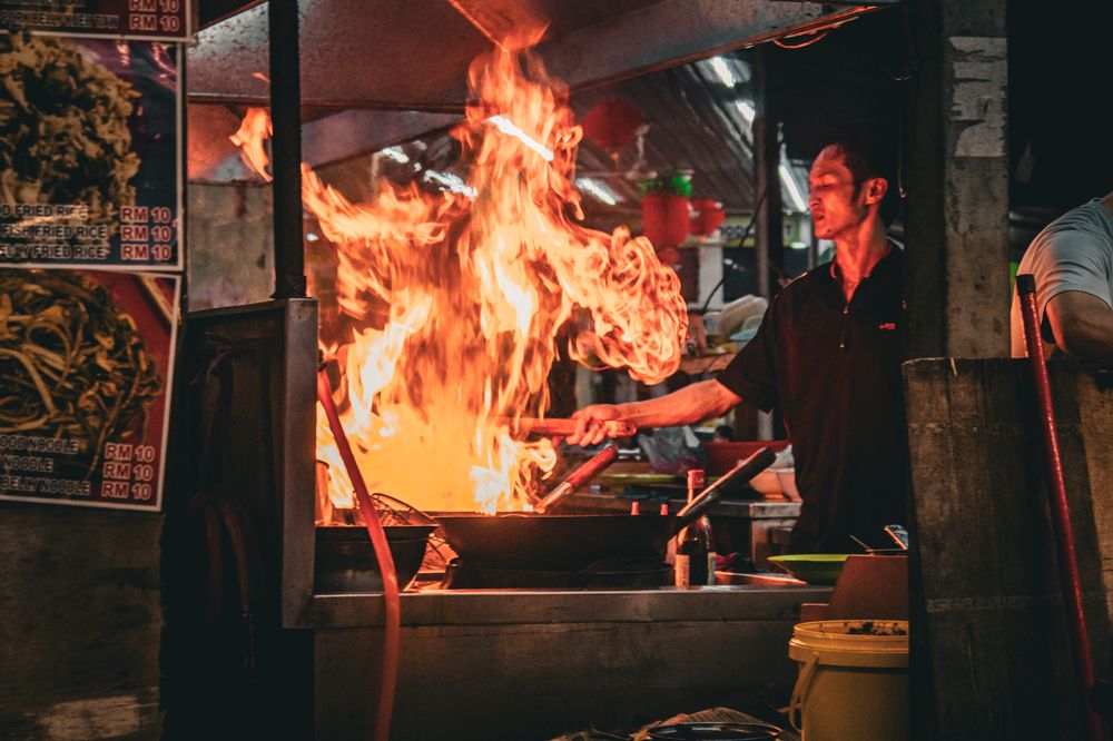 Flame-Kissed Flavors of the Night