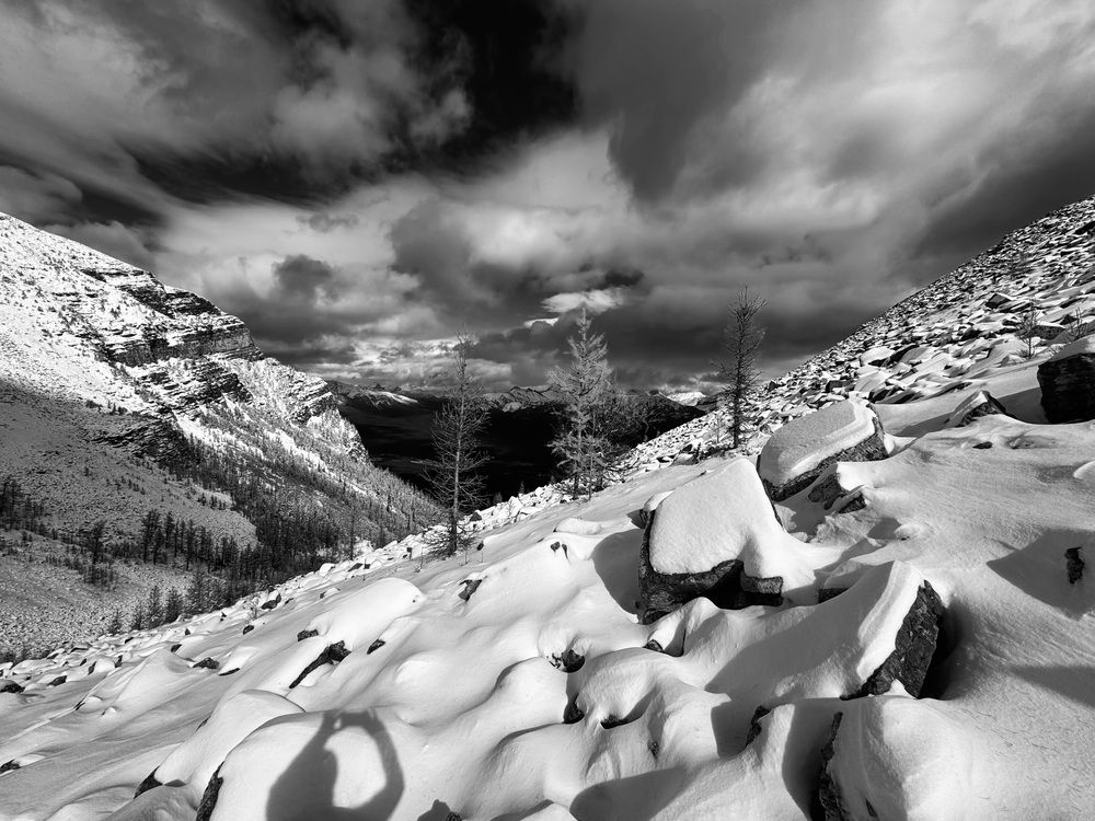 Early winter in the Canadian Rockies