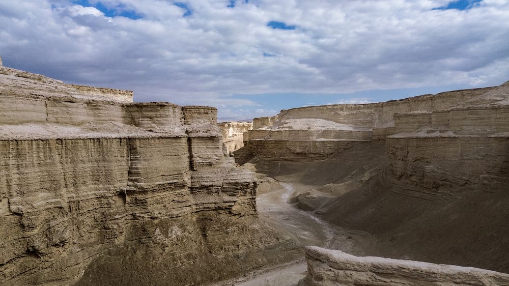 Breathtaking Desert Cliffs Erosion