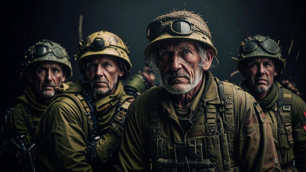 The fighters. Бойцы.