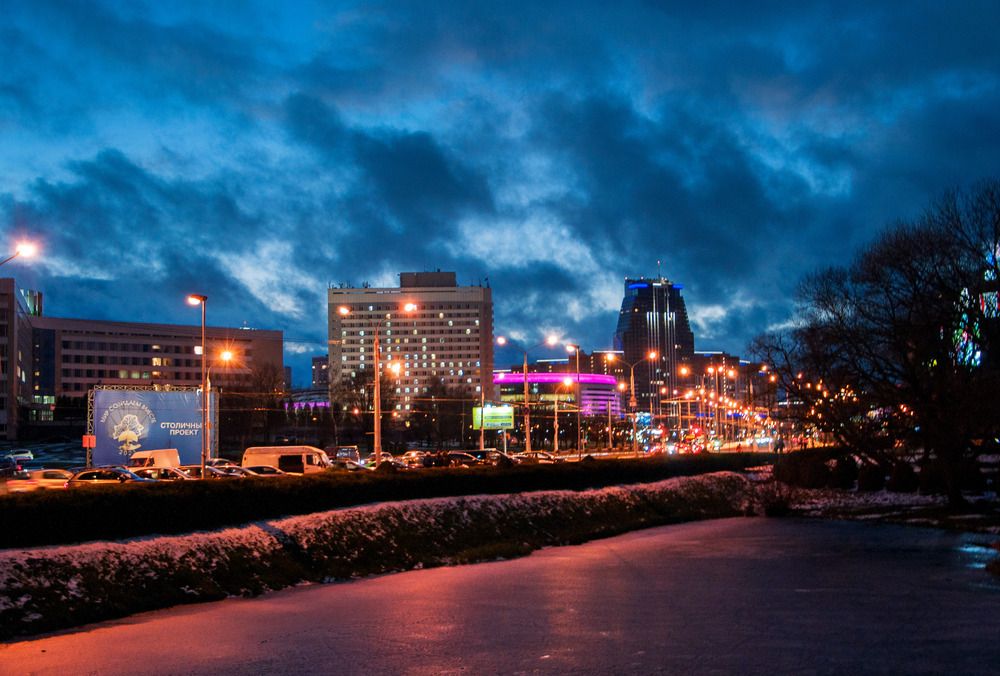 Вечерний проспект