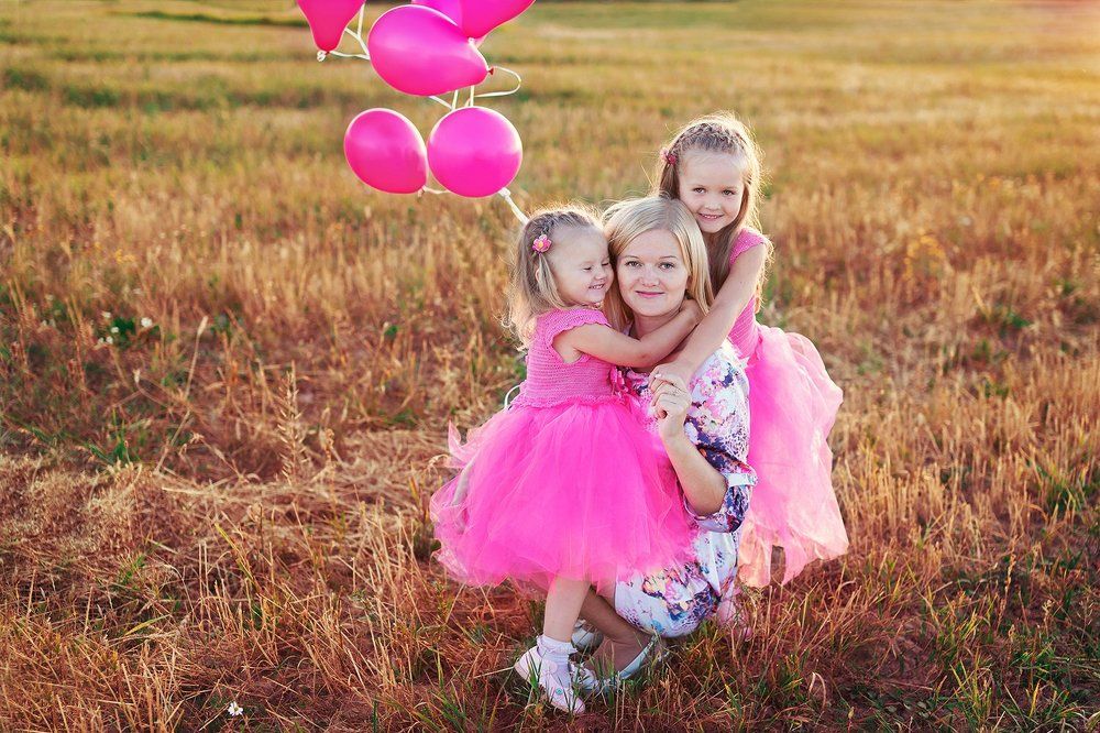 Мама и дочки