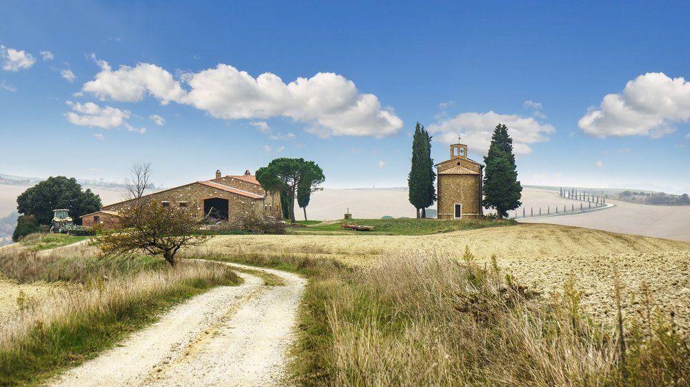 Часовня Богоматери Виталета. Из серии "Toscana - amore mio"