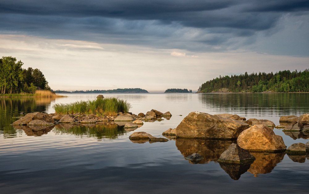 На Ладожских шхерах