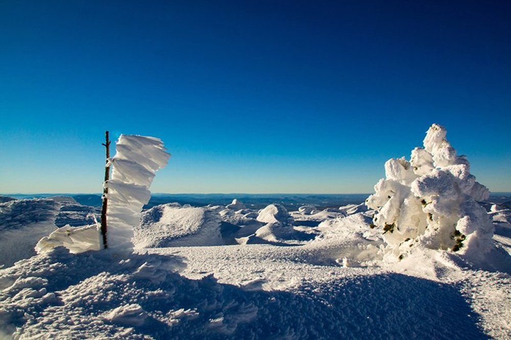 Чудесный день в горах.