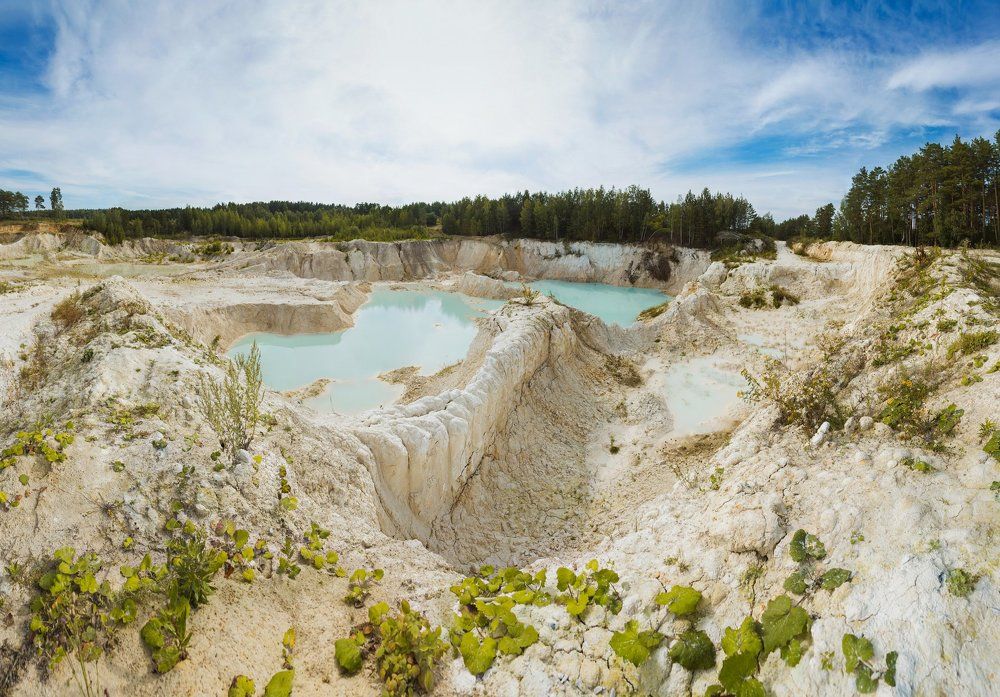 Каолиновый карьер