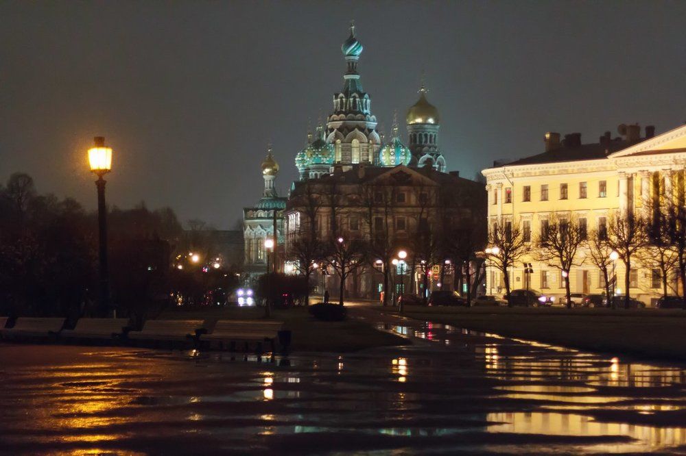 Ночной Петербург
