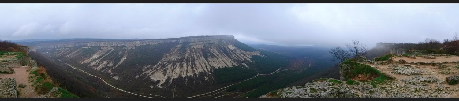 На краю света, Крым.