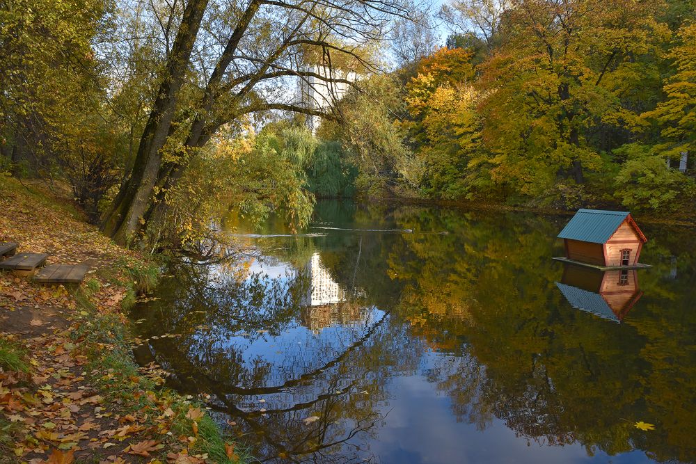 Осенний наряд Андреевских прудов