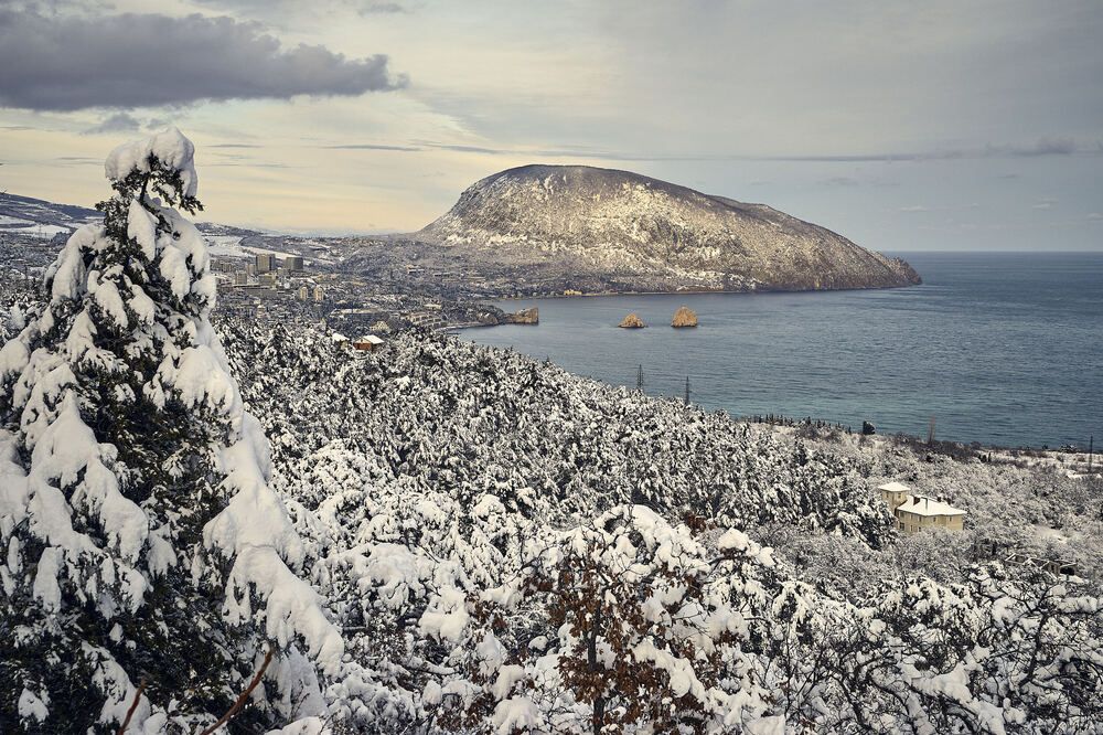 Зимний Аюдаг