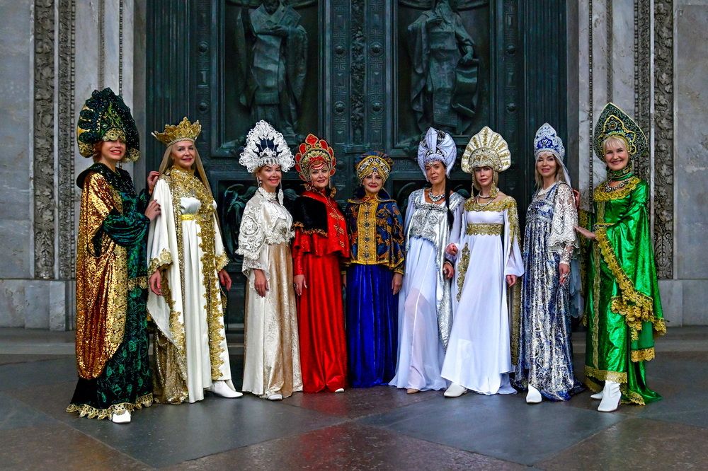 Русский костюм. Модельный дом ПАВА